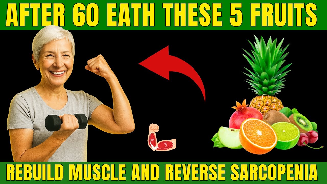 Top 5 Fruits That Rebuild Muscle and Reverse Sarcopenia After 60