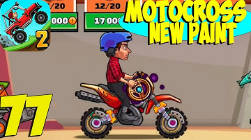 Hill Climb Racing 2 - Gameplay Walkthrough Part 77 - Motocross New Paint Racevember(iOS, Android)