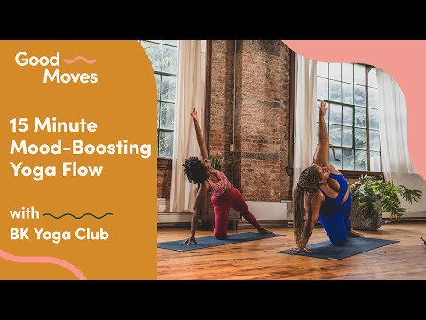 15 Minute Mood-Boosting Flow | Good Moves x BK Yoga Club | Well+Good