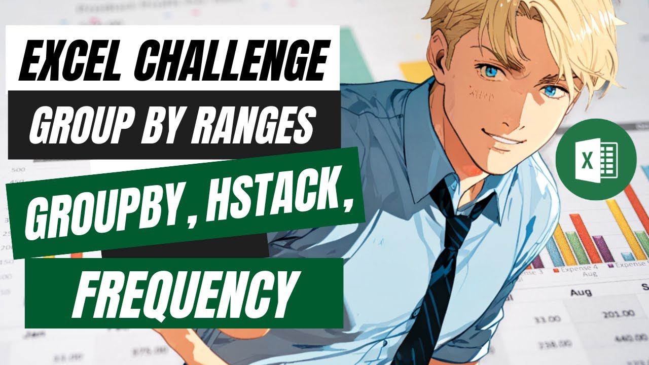 Excel challenge 08 groupby hstack classify data like a pro youtube