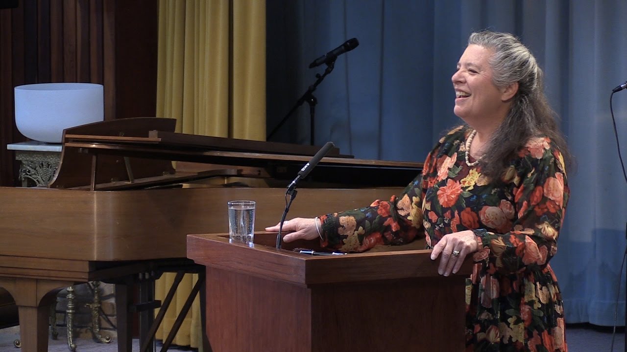 Jane Anetrini speaking on That Holy Container
