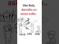 #2 Tell someone that another person is calling them or trying to get their attention#everydayfinnish