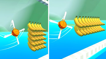 Swing Slice Game! Satisfying and Relaxing ASMR Slicing Video