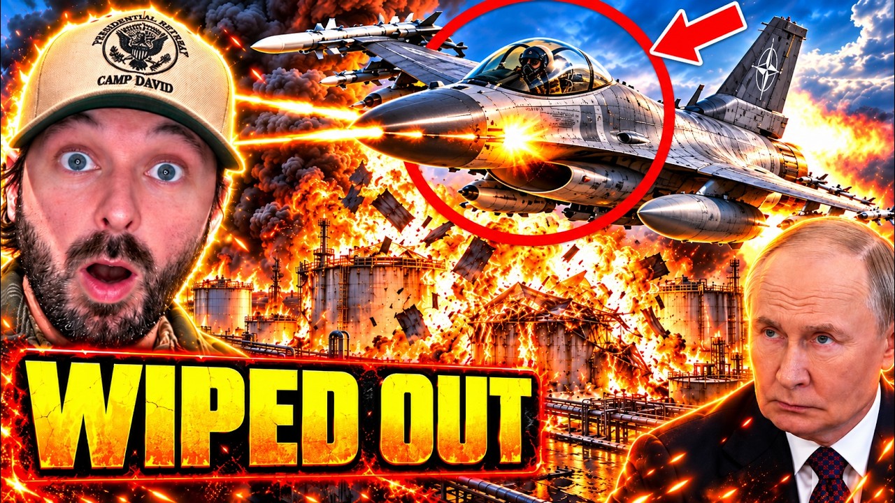 ⁣Russia Oil Targets LIT UP In Shock Attack – NATO Jets OPEN FIRE