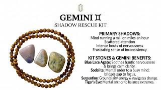 Healing the Gemini Shadow ♊️ Crystals for Anxiety & Focus