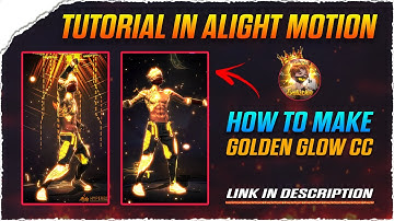 How to make golden glow edit like @Duranto_Official and @Sabbiraain alight motion | make glow effect