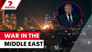 Iran strikes back in Middle East war as more countries dragged into conflict | 7NEWS