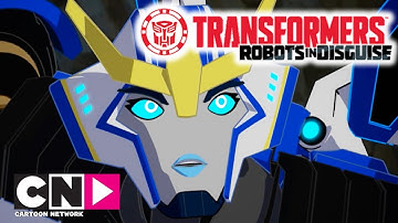 Transformers: Robots in Disguise | Strongarms Big Score | Cartoon Network