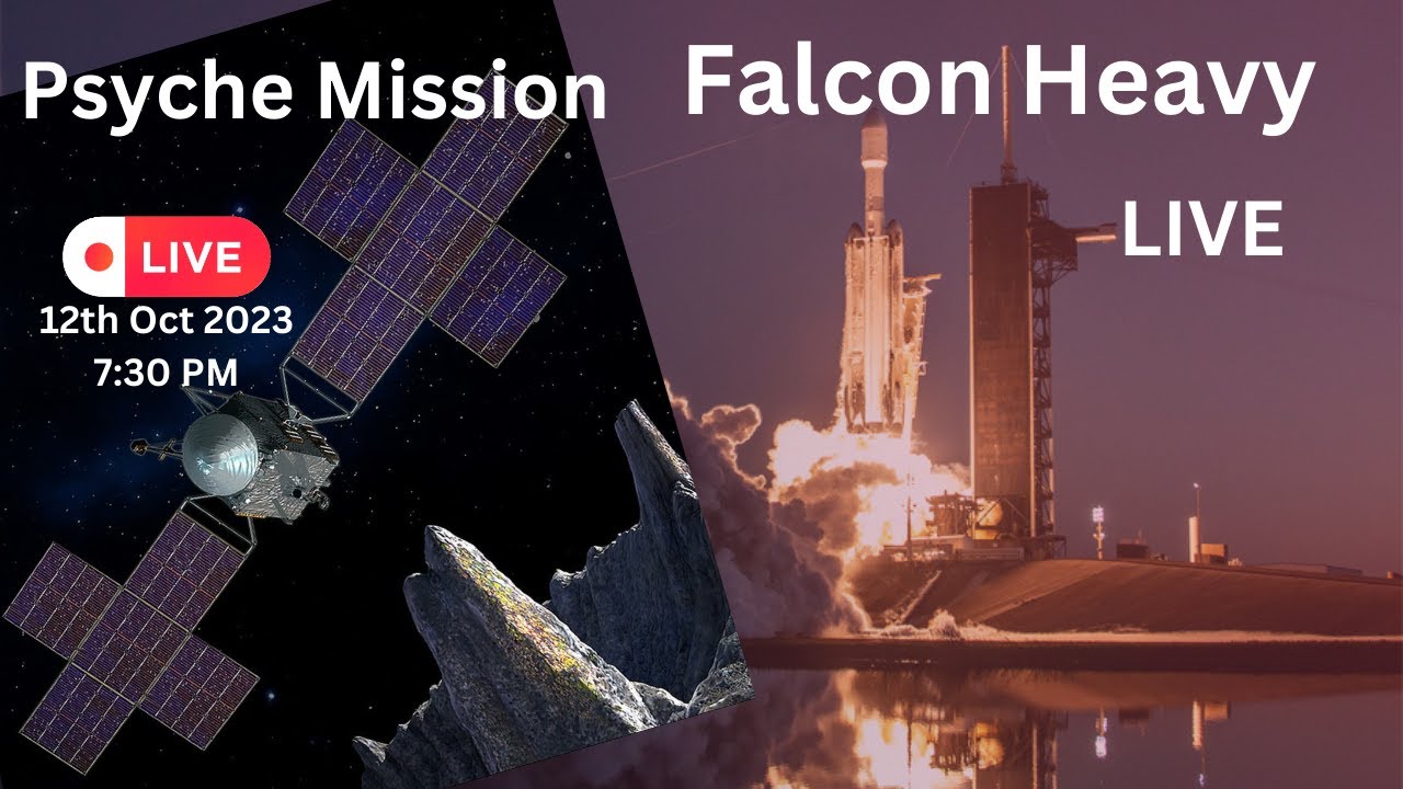 NASA - PSYCHE Mission to the Asteroid on Falcon Heavy of SPACEX - YouTube