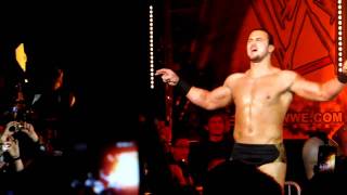 WWE Santino Marella & Drew McIntyre entrance @ Amneville