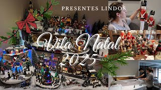 A Nossa Vila de Natal 2025🎄Está encantadora/Detalhes e como funciona/Recebi um 🎁lindo e mais …