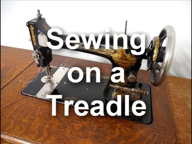 How to attach an electric motor to a manual sewing machine 