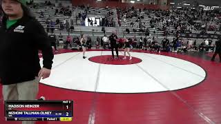 2024 U23 U.S. Marine Corps Women’s Nationals: Madison Heinzer vs Nizhoni Tallman Olney: 50 kg 7th