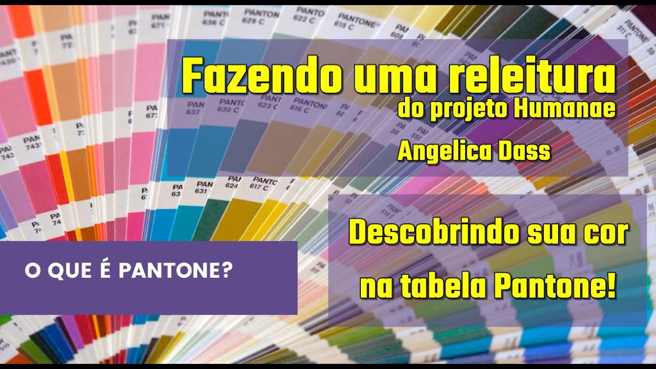 Como descobrir sua cor na Tabela Pantone - Trabalho de Arte na escola ...