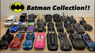 Batman 1/24 scale Batmobile Collection!! 2024