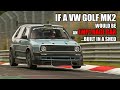 Porsche eater the fastest vw golf 2 on the nrburgring