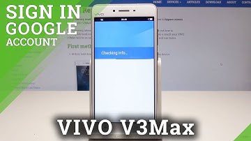 How to Add Google Account in VIVO V3Max