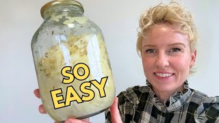 How To Make Sauerkraut + Health Benefits
