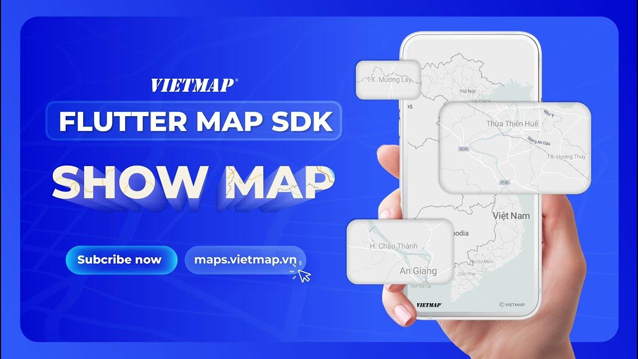 #1 Show Map - Flutter Map SDK Display Map Tiles - YouTube