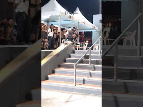 one big ollie from Ammar Nikko at the NSC 2026, full video here:  #frontsidetv #skateboarding