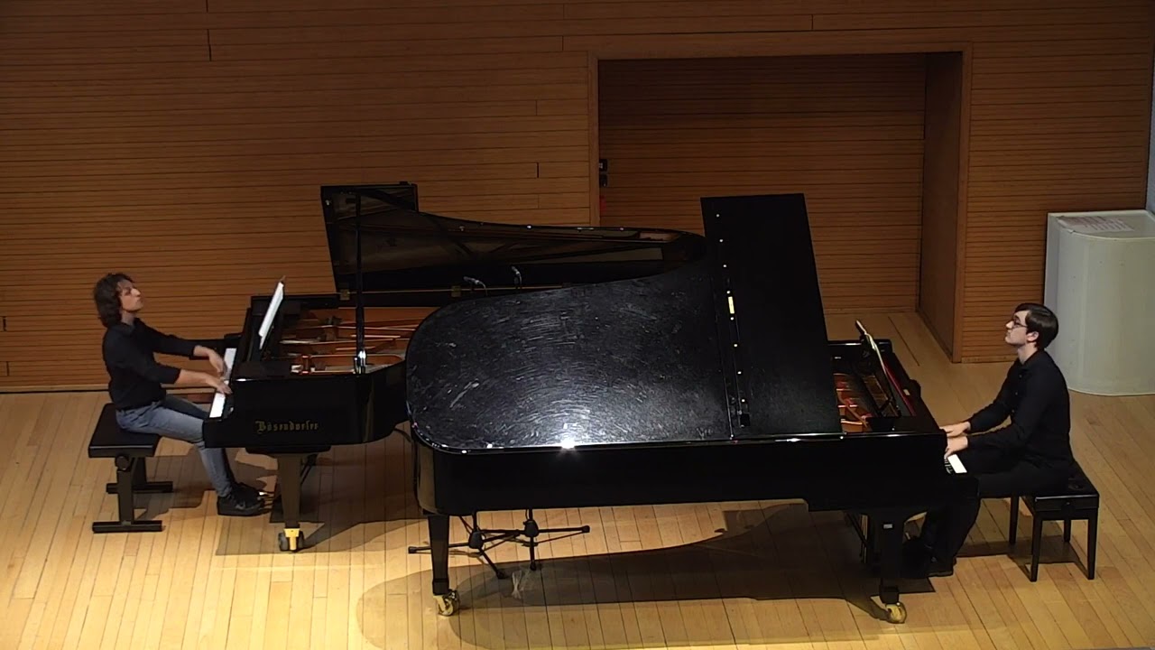 Clementi: Sonata op. 1a n. 6, for two pianos - YouTube
