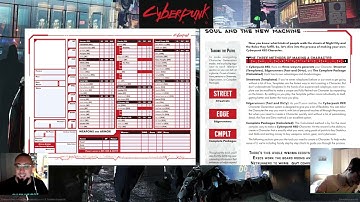 Cyberpunk RED - Character creation