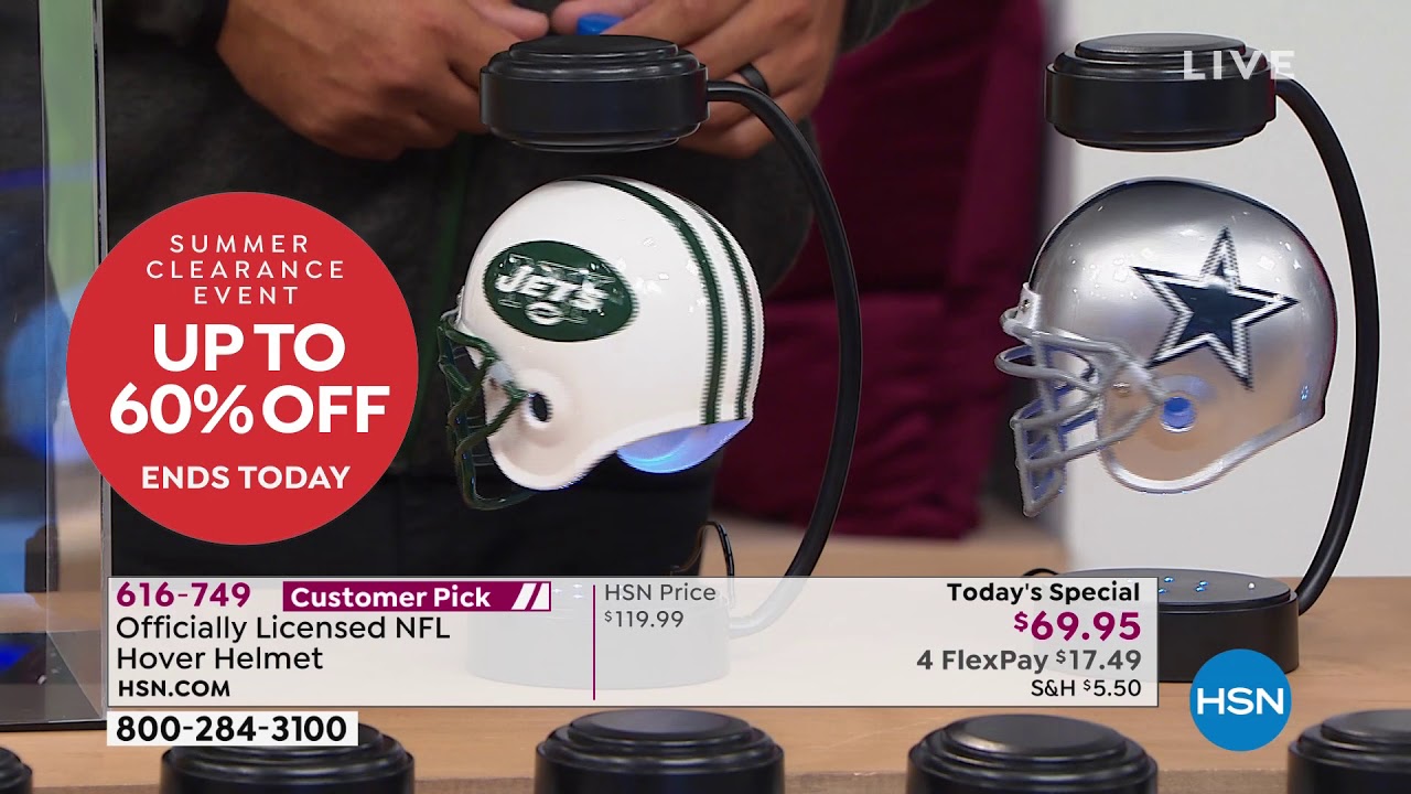 Officially Licensed NFL Hover Helmet by Pegasus Sports 