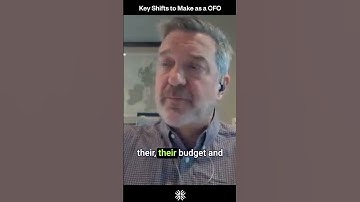Key Shifts to Make as a CFO | #finops #podcast #saas #fintech