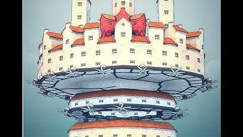 Building a Floating Flying Castle In Townscaper
