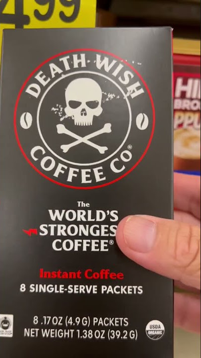 Death Wish Coffee Coffee Instant Packets