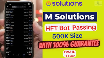 Msolutionff 500k Passing in 2 hour | HFT Bot Prop firm Passing Service | M Solution Forex Funds