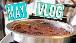 Baking Brownies - MAYS VLOG