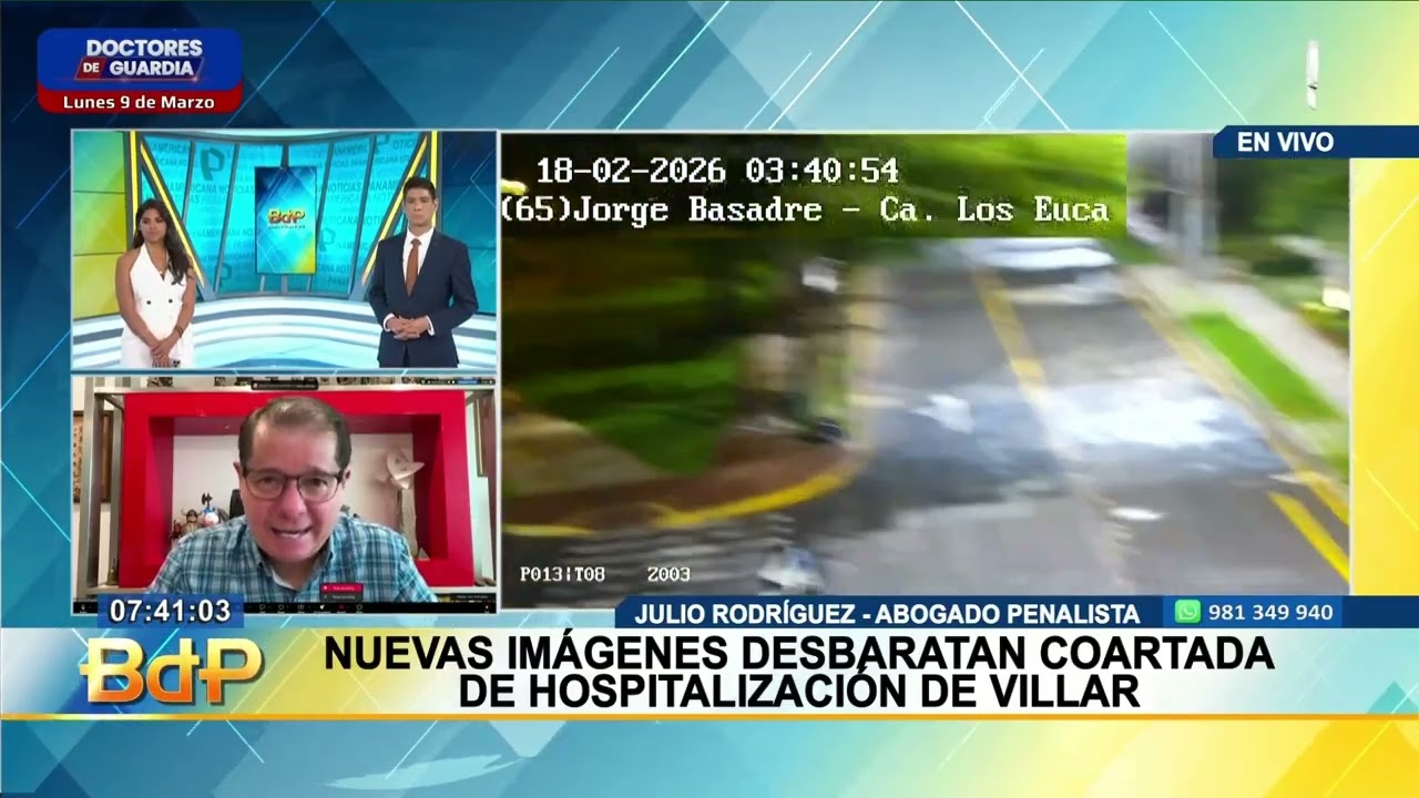 BDP Julio Rodríguez sobre Adrián Villar: “Las imágenes no revelan que estaba en estado de shock”