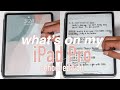 WHAT'S ON MY IPAD PRO (online school + note taking)