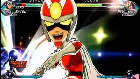Tatsunoko vs. Capcom - Myron vs. Dumar (Part 1)