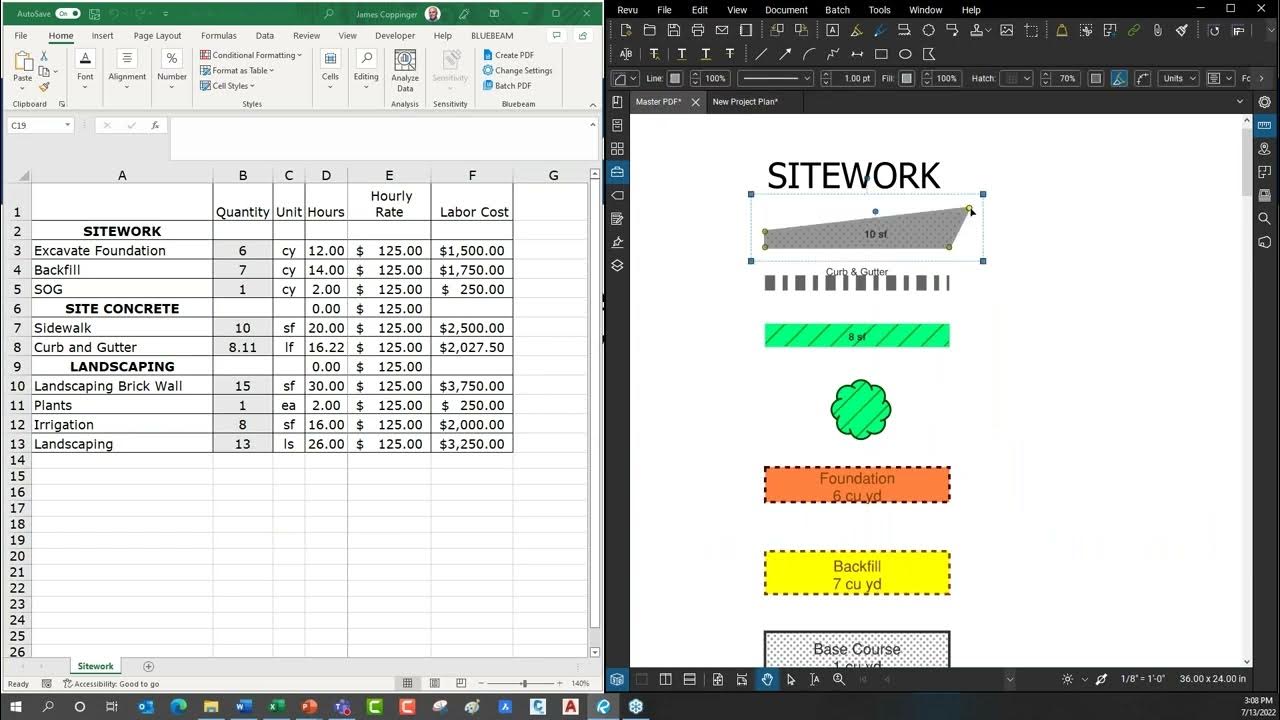 The Real Way to Link Bluebeam Revu and Microsoft Excel YouTube