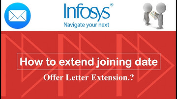How to Extend or Reschedule Infosys Joining Date | Infosys joining Date Extention Mail | StudyStool