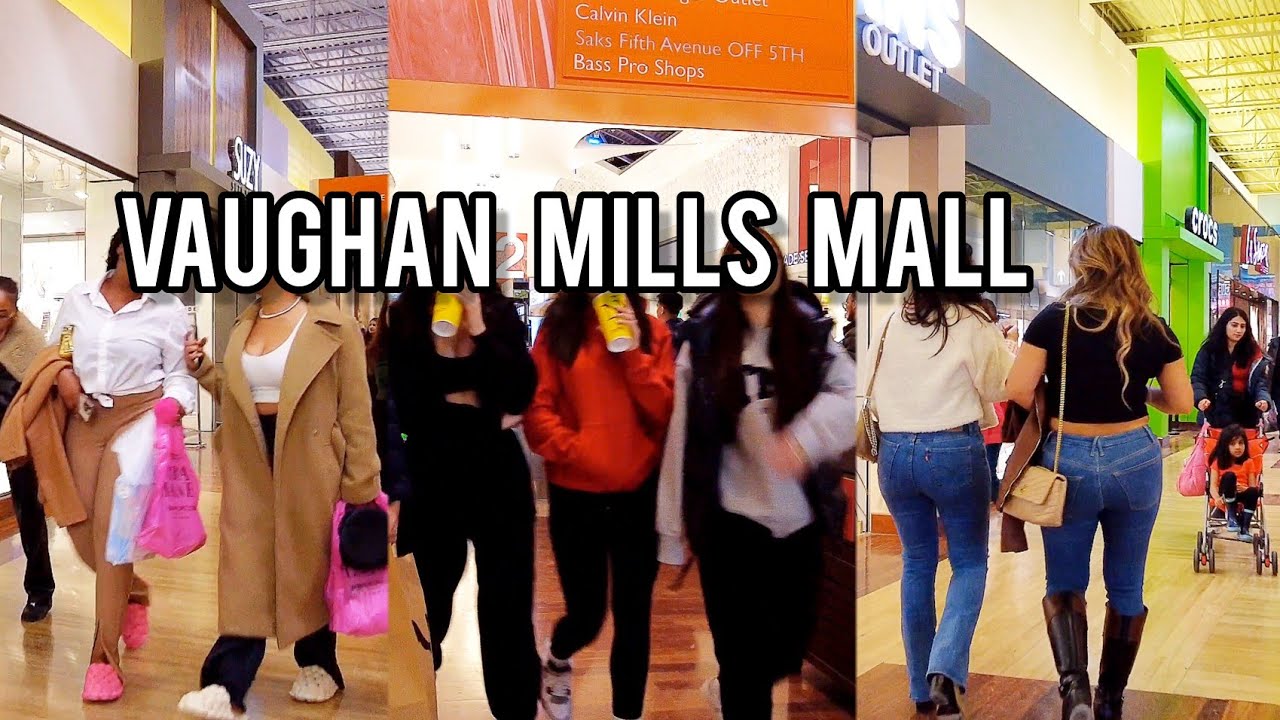 Vaughan Mills Mall Shopping Center Canada Walking Tour