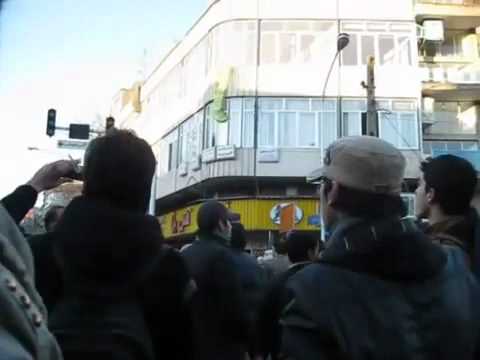 Iran tehran 25 bahman 14 Feb 2011 People chating P...