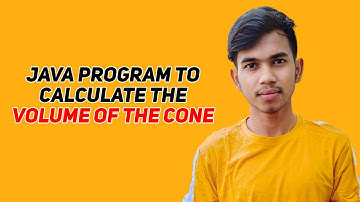 Java program to calculate volume of the cone | Code with Aakash