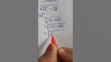square root simplification  | math Olympiad questions #howtosolveolympiadmathproblem #maths #maths