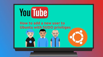 How to add a new user to Ubuntu with SUDO privileges