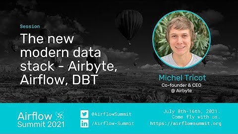 The new modern data stack   Airbyte Airflow DBT