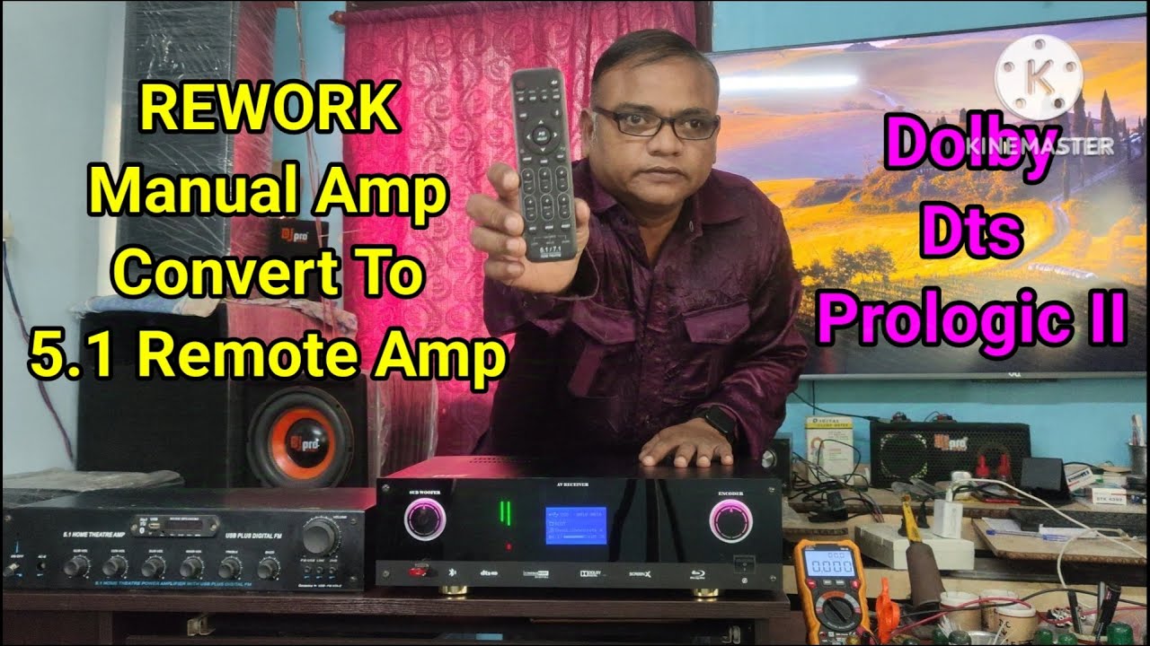 Rework Manual to 5.1 Remote Amp - YouTube