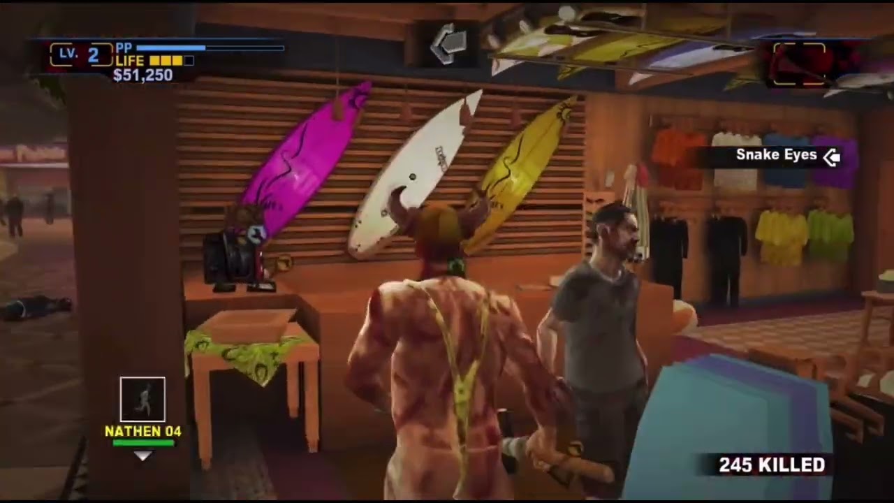 DEAD RISING CHRONICLES (cut): FRANK "𝖳𝖧𝖤 𝖡𝖠𝖭𝖭𝖠𝖭𝖠 𝖧𝖠𝖭𝖢𝖮𝖢𝖪 " WEST 