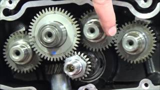 How to install and time Sportster Camshafts CLOSE UP VIEW! Same as Harley Davidson Sporty Ironhead