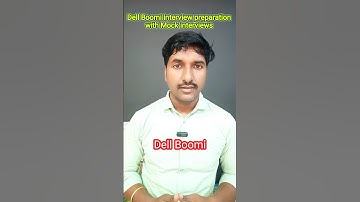 Dell Boomi Real time interview preparation with mock interview