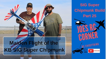 Part 24: Maiden Flight of the Chipmunk (Short Video)