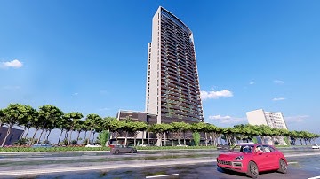 RESIDENTIAL BUILDING | Walkthrough | Lumion | 3Ds Max | #05 | V2