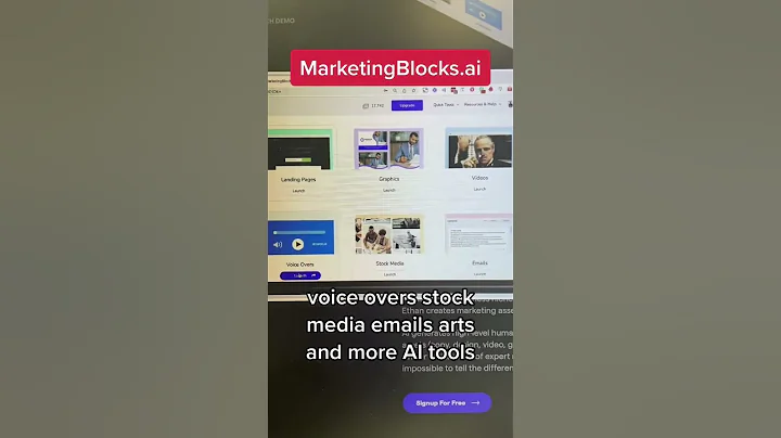 Revolutionize Your Marketing Game with MarketingBlocks.ai’s AI-Powered Assistant! Are you tired of s
